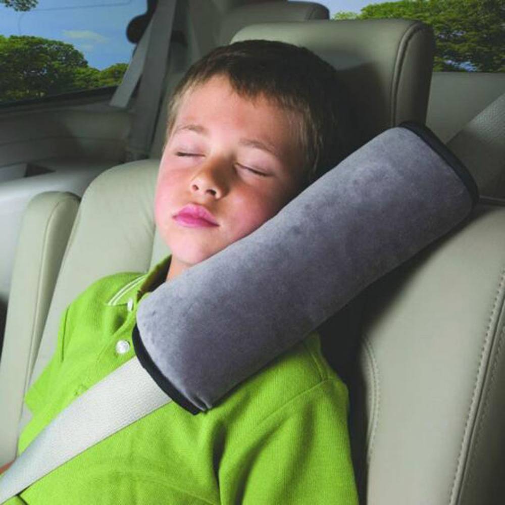 Children Seat Belt Shoulder Pad Soft Pillow For Neck Protect When Sleeping Or Resting